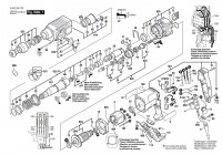 Bosch 0 603 336 703 Pbh 220 Re Rotary Hammer 230 V / Eu Spare Parts